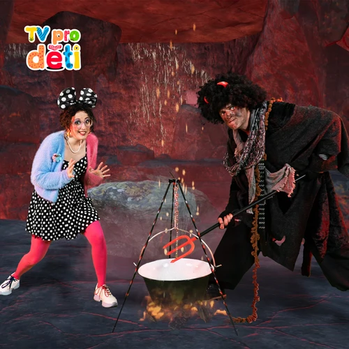 Teta Květa a Pufík: Čert