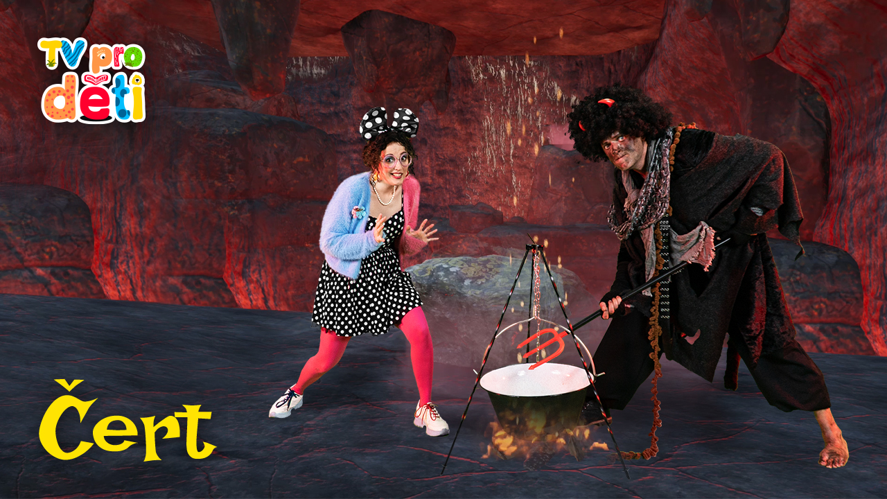 Teta Květa a Pufík: Čert